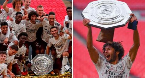 النني يحصد ثالث ألقابه مع آرسنال